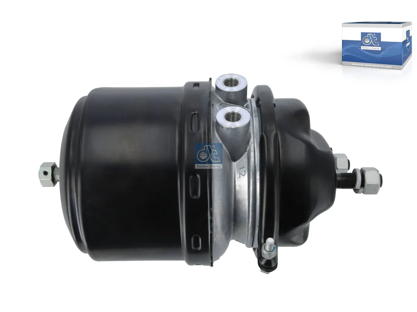 Spring brake cylinder, left