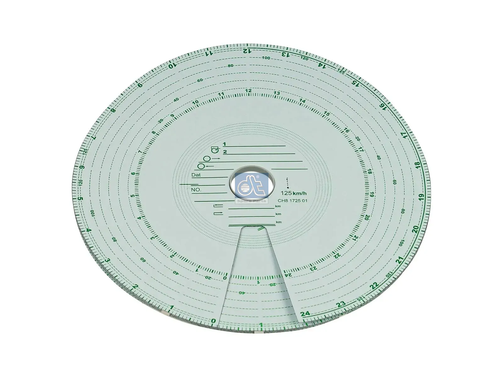 Tachograph disc set, 7 days