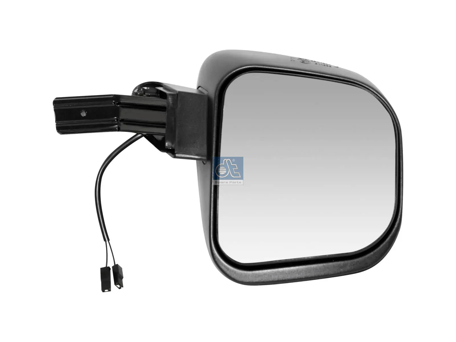 Wide view mirror, right, heated