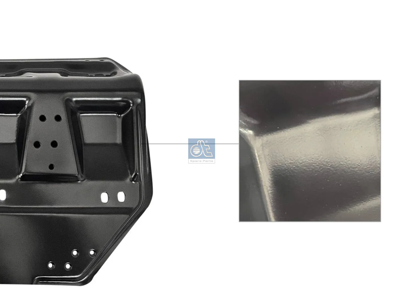 Kotflügelhalter, links