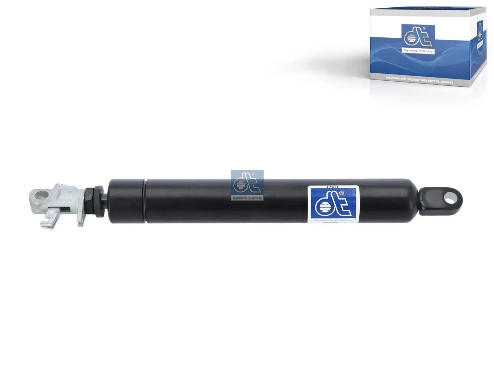 Gas spring, seat