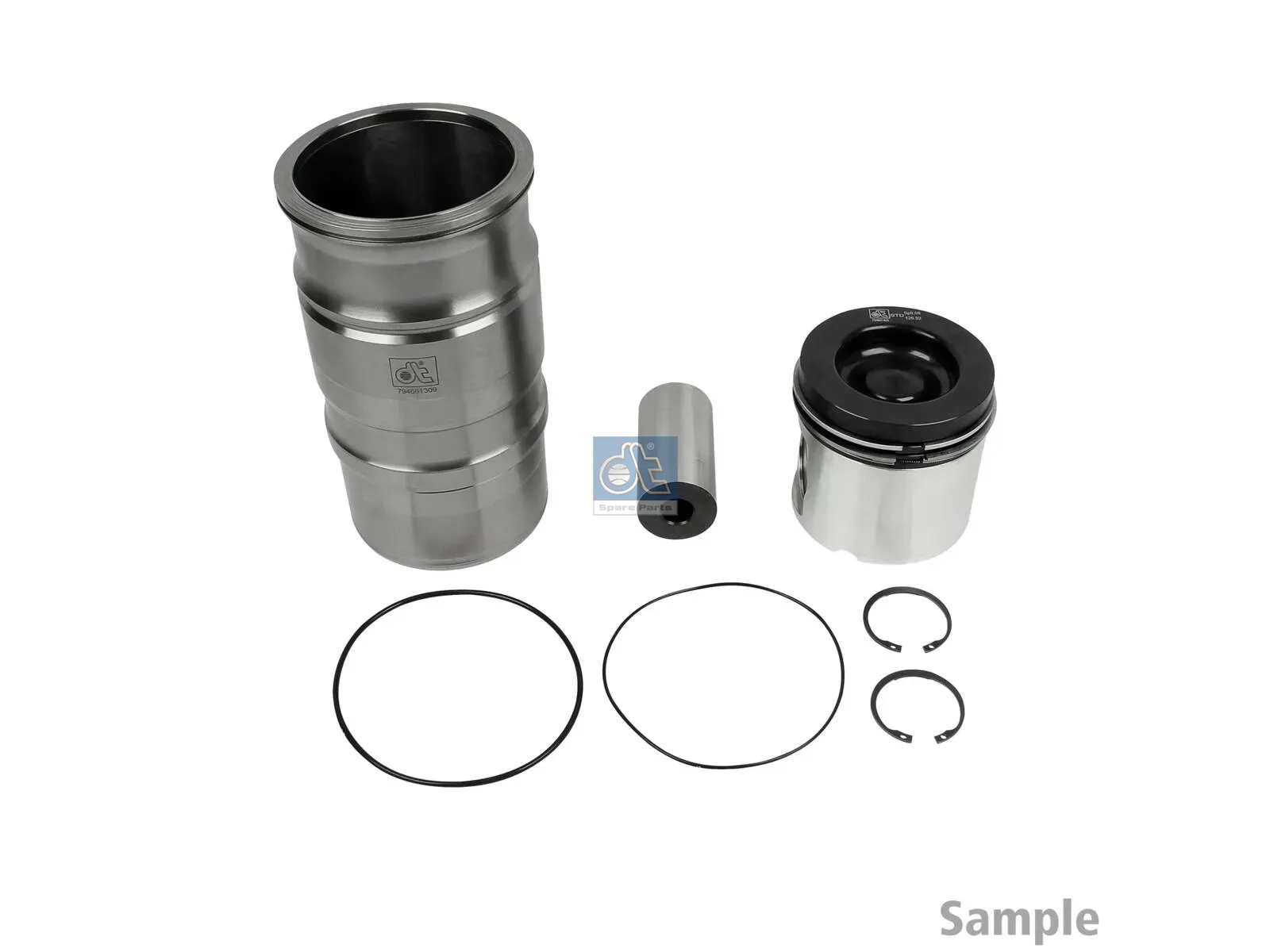 Piston with liner