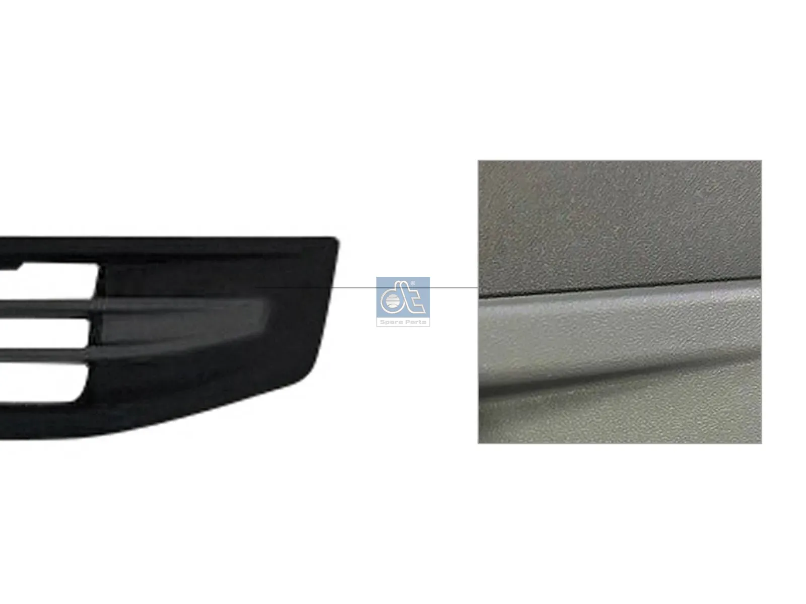 Front grill, lower