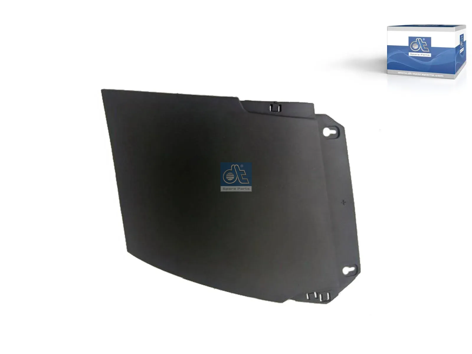 Corner panel, front flap, right