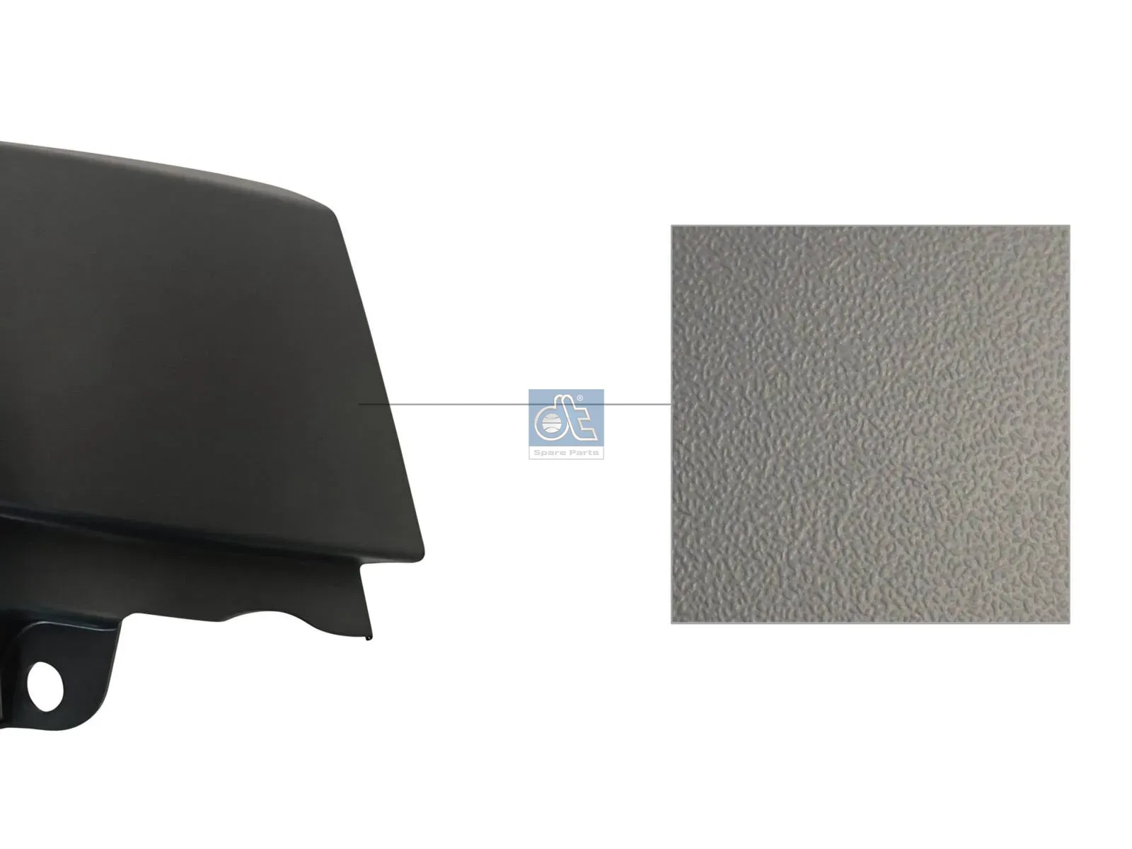 Corner panel, wiper panel, right