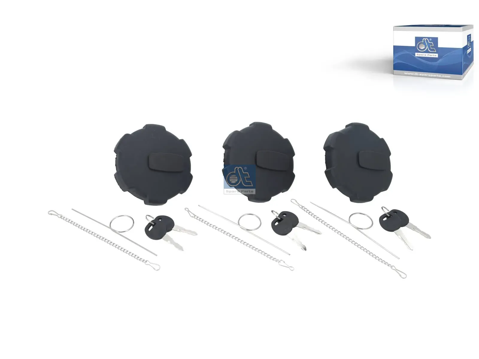 Filler cap kit, unventilated, lockable