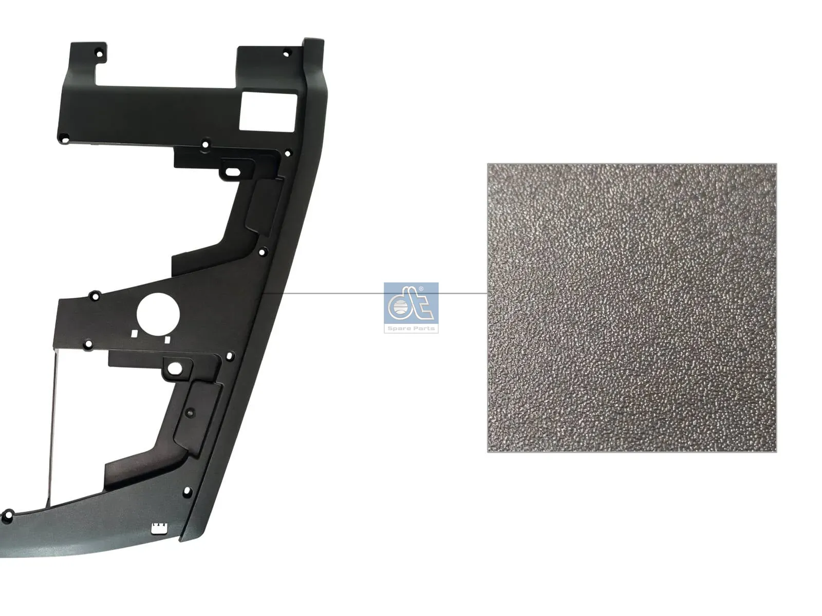 Panel frontal, izquierdo