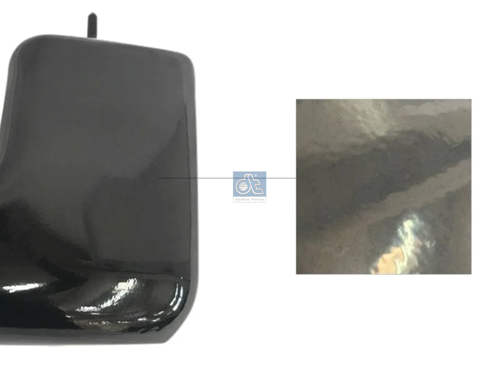 Bumper corner, left