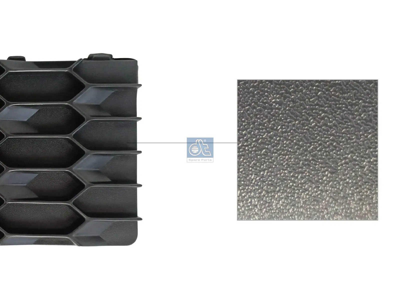 Afdekkap, frontgrille