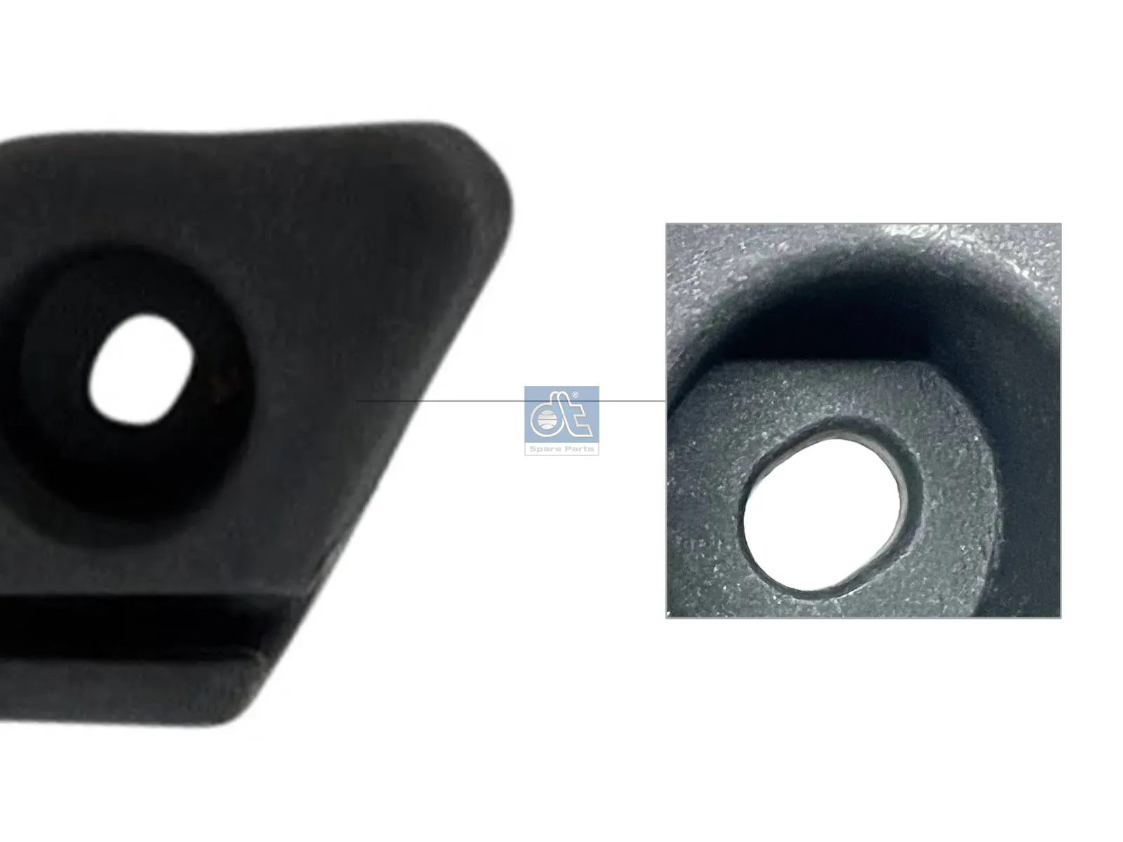 Bracket, lamp protector, left