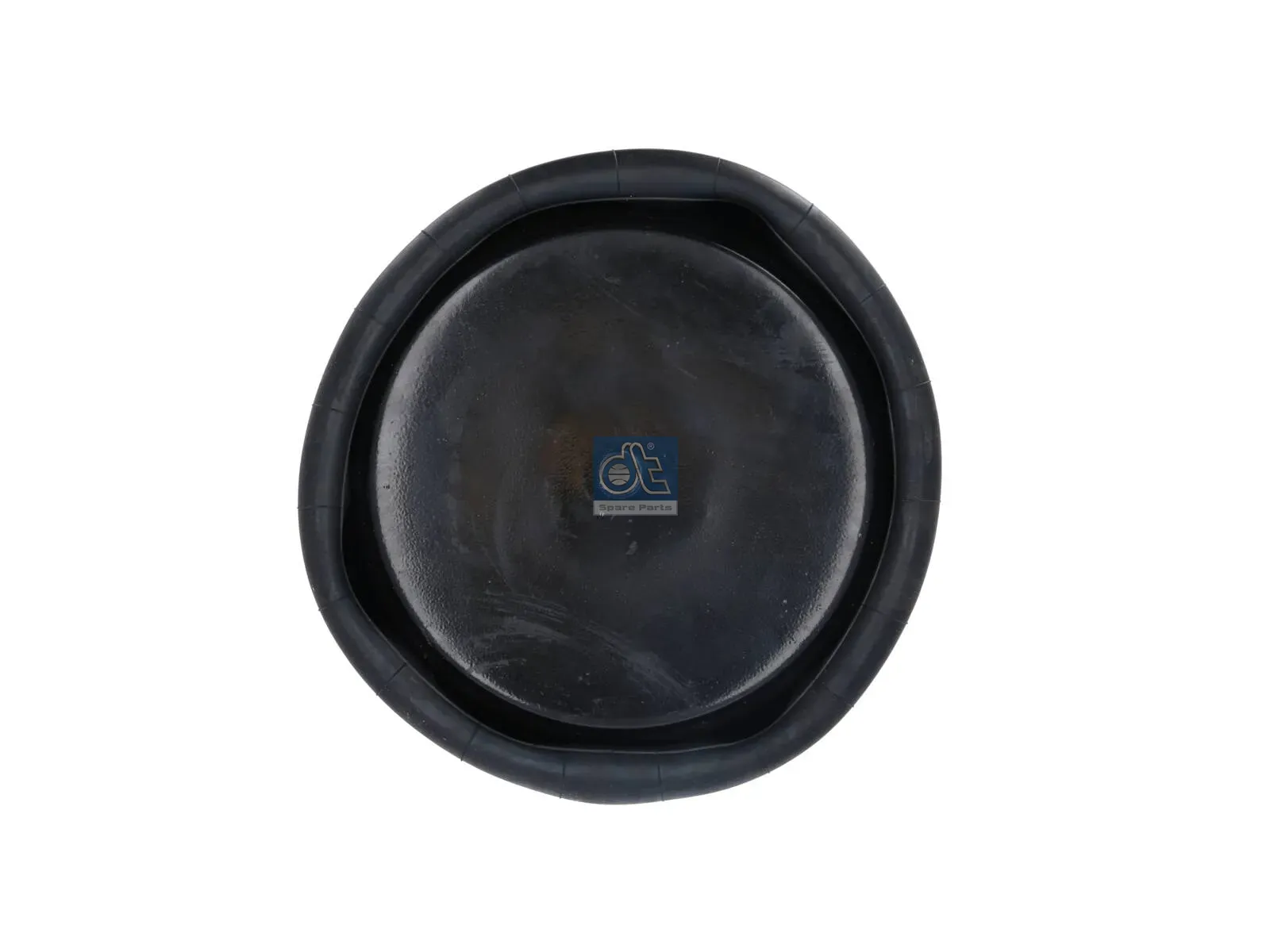 Air spring, with steel piston