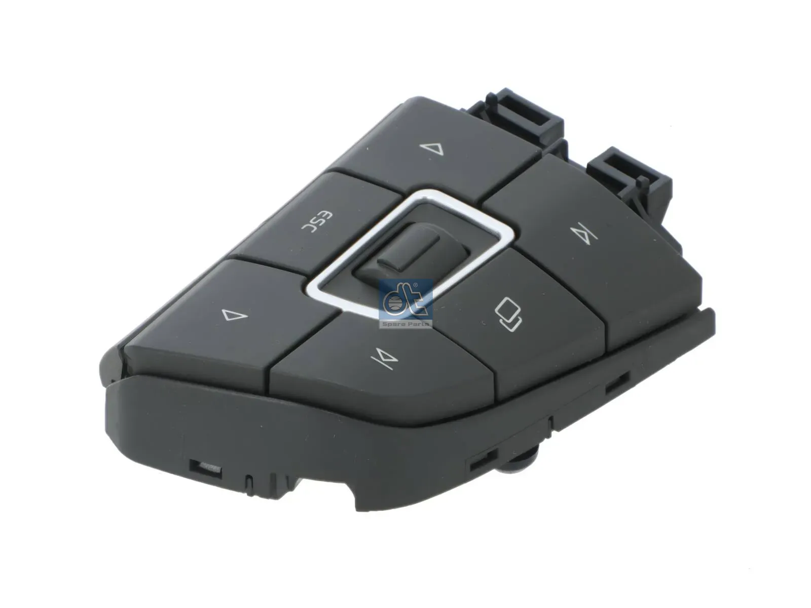 Control panel, steering wheel