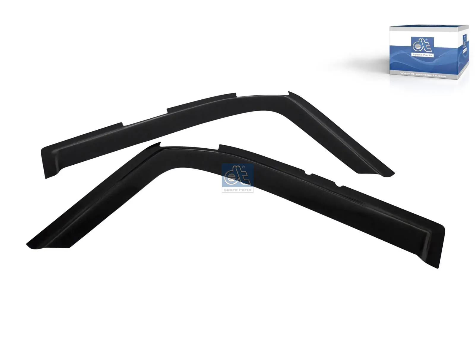 Air deflector kit, black