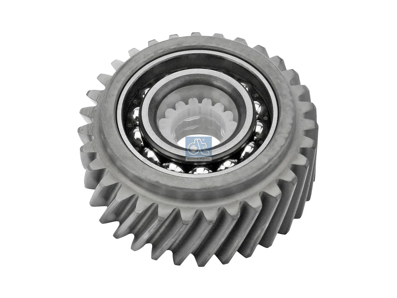 Gear, complete with bearing
