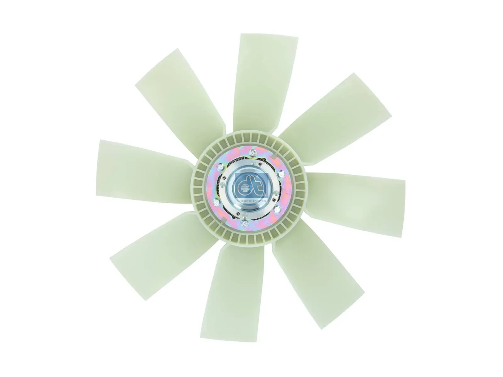 Ventilator met koppeling