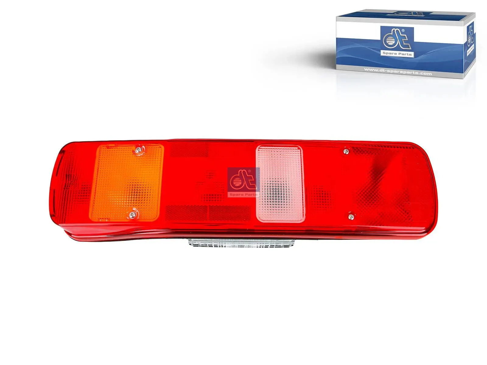 Tail lamp, left, with license plate lamp