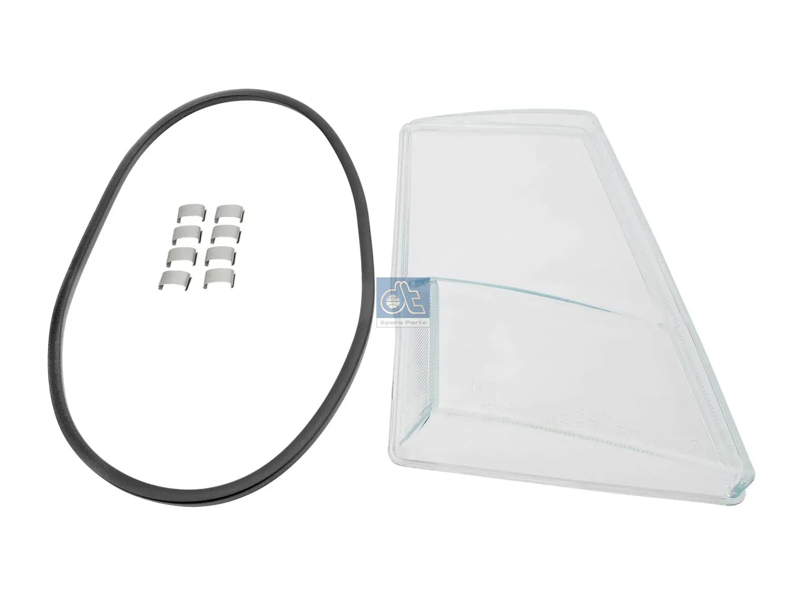 Headlamp glass, right