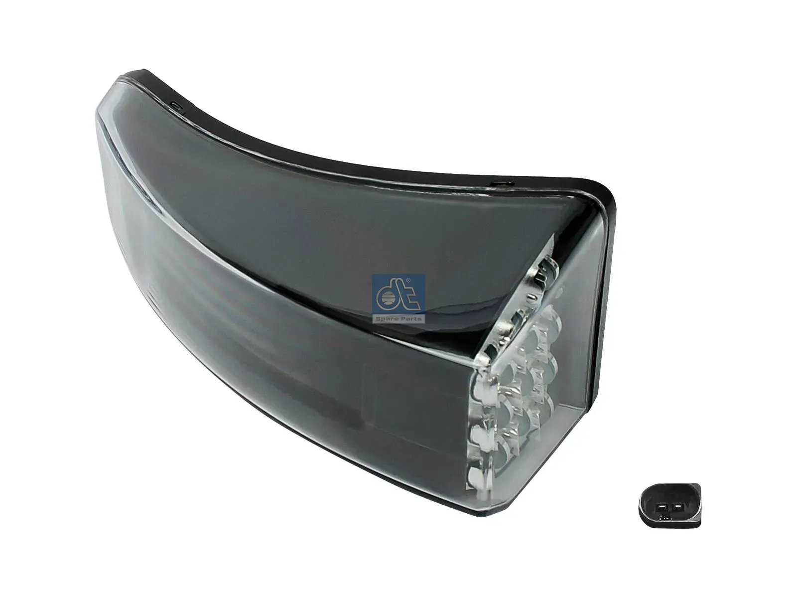 Turn signal lamp, lateral, left, black