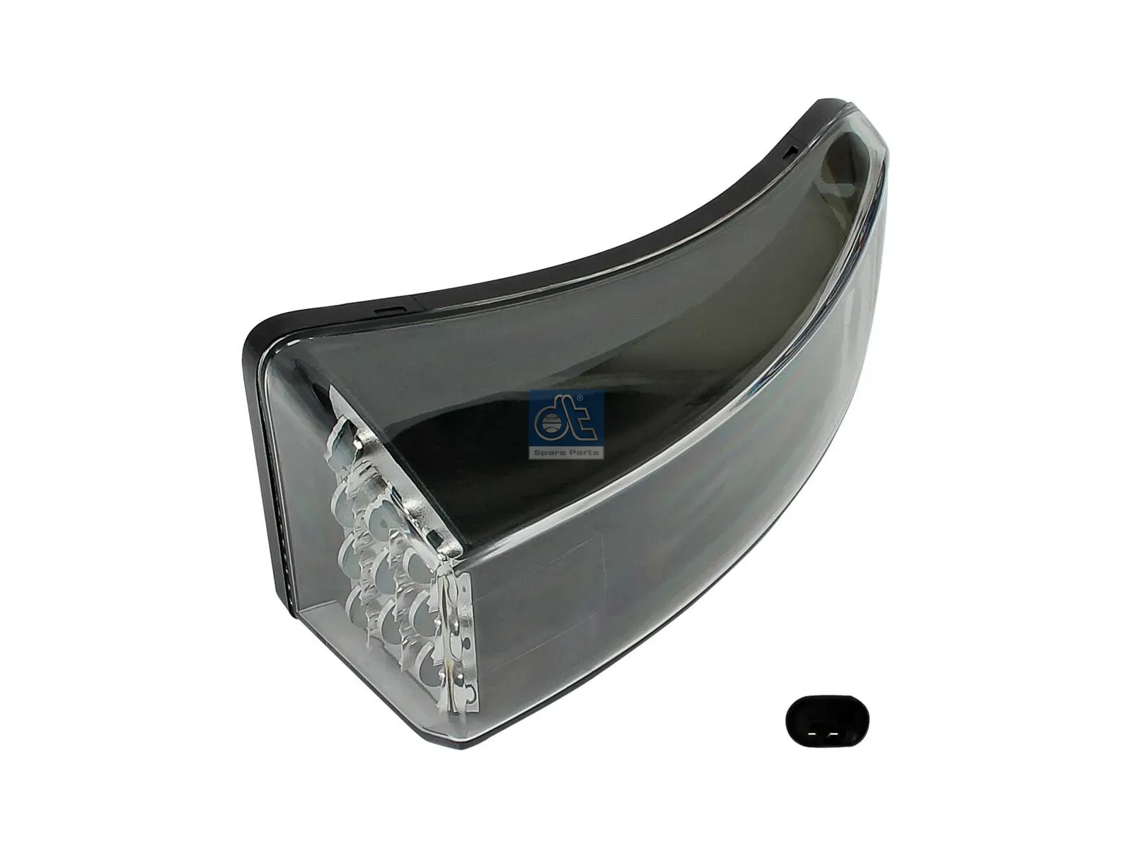 Turn signal lamp, lateral, right, black