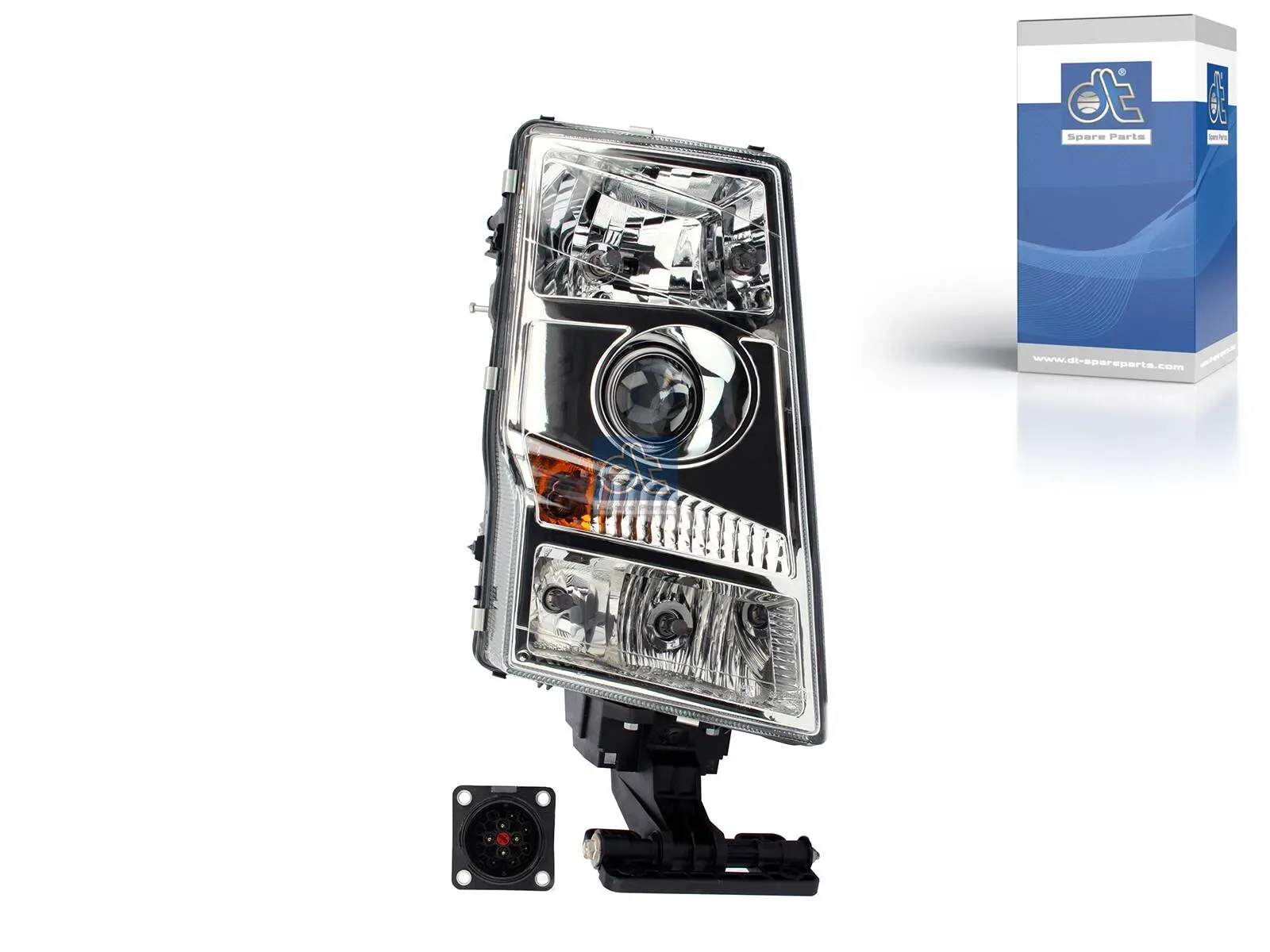 Headlamp, right, prepared for electr. height control