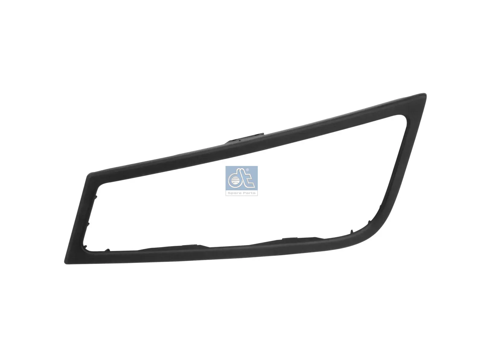 Auxiliary lamp frame, left, black