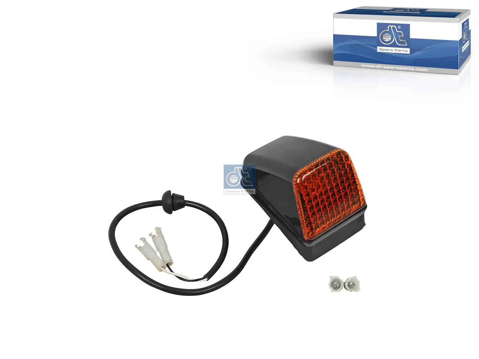 Position lamp, orange, complete