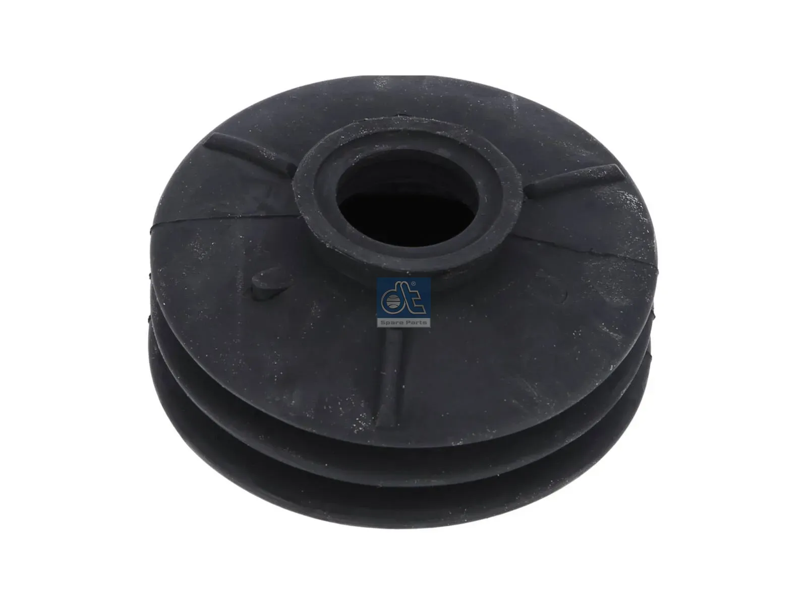 Rubber boot, control housing