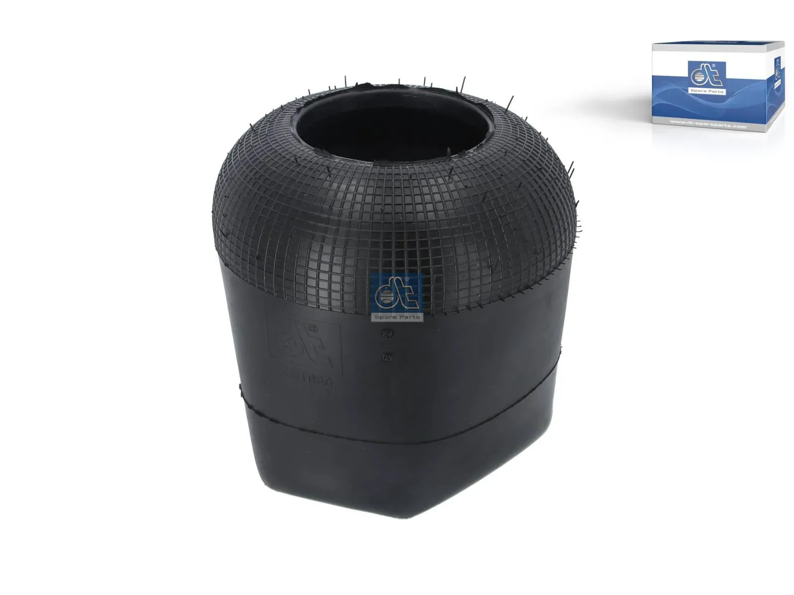 Air spring, without piston