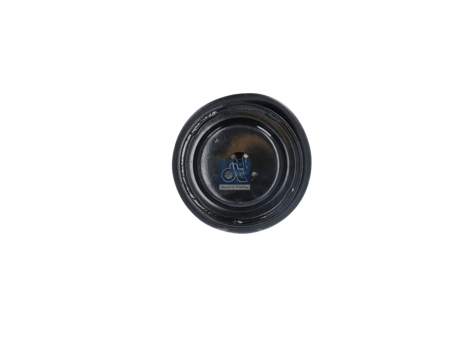 Air spring, with steel piston
