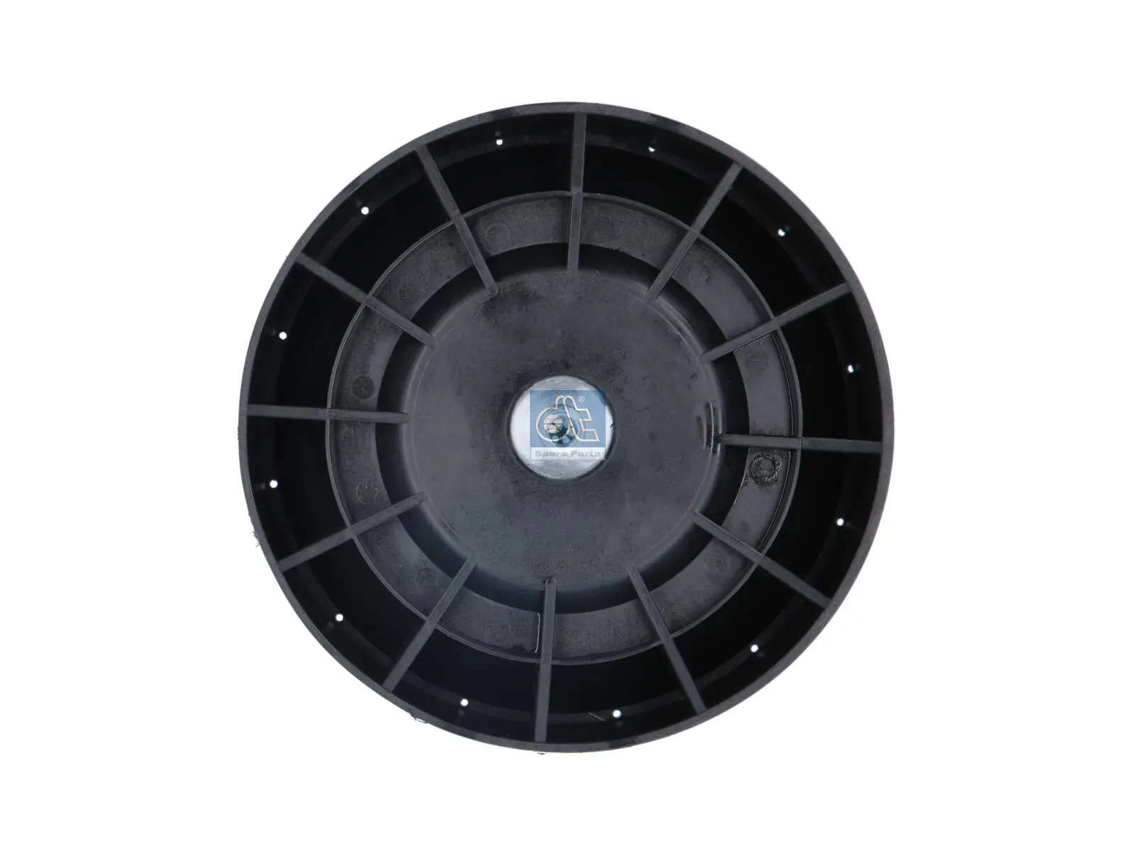 Air spring, with steel piston