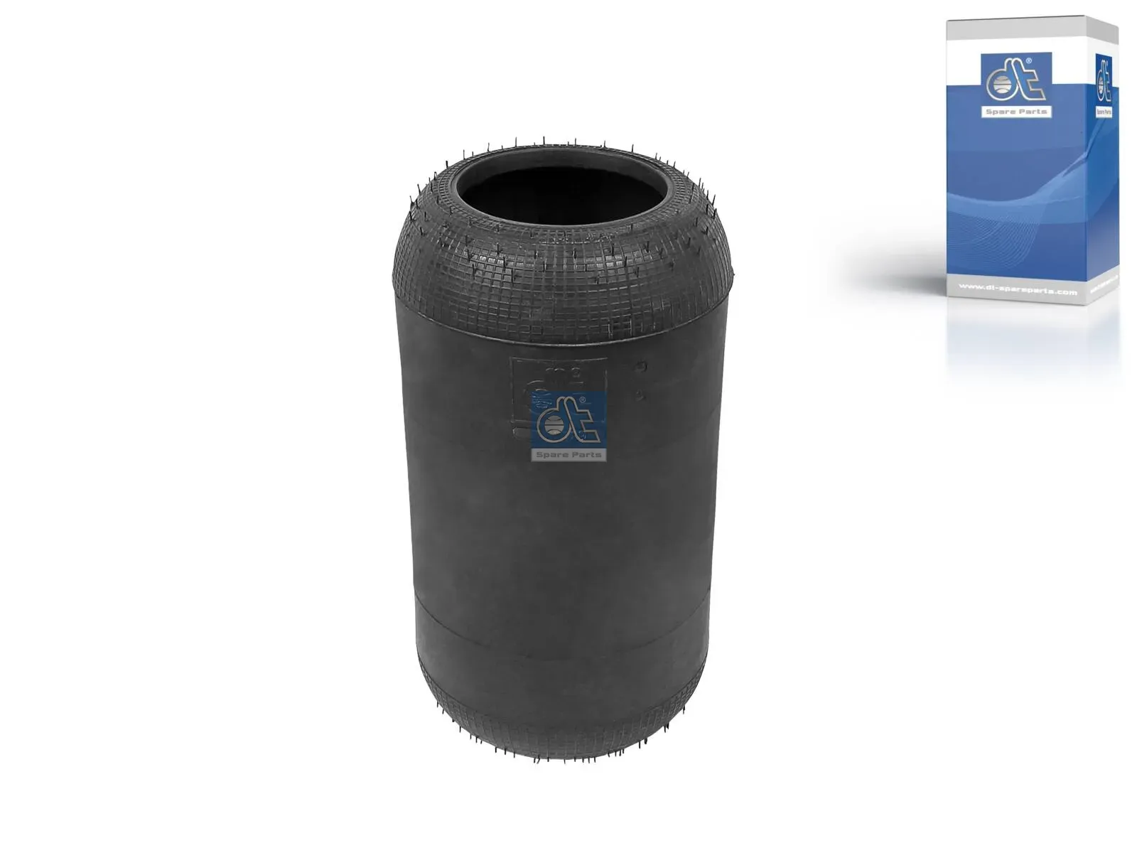 Air spring, without piston