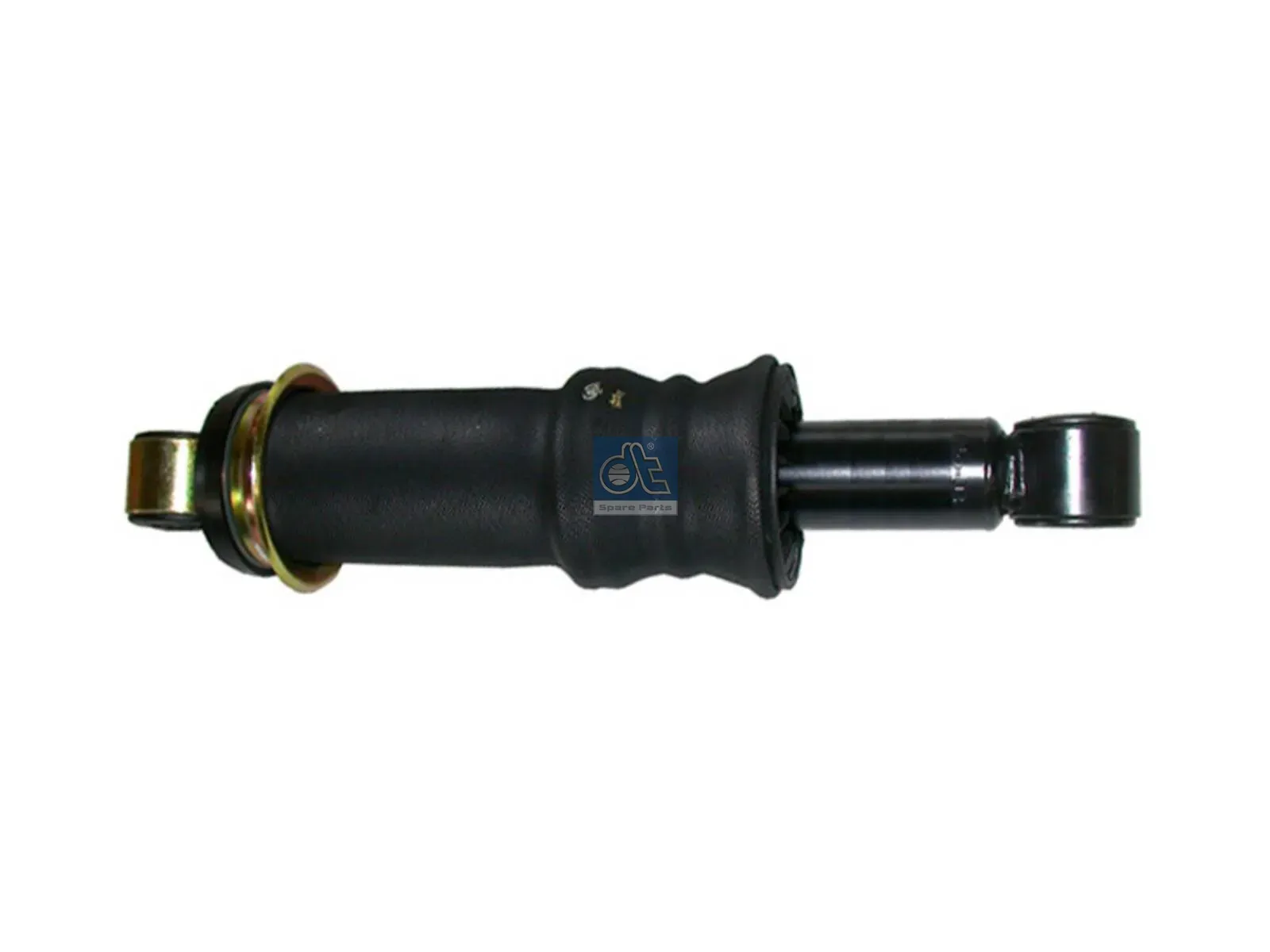 Cabin shock absorber, with air bellow