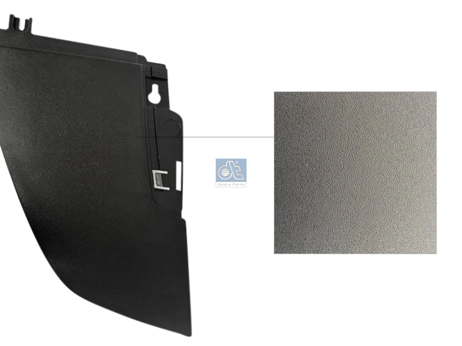 Corner panel, left