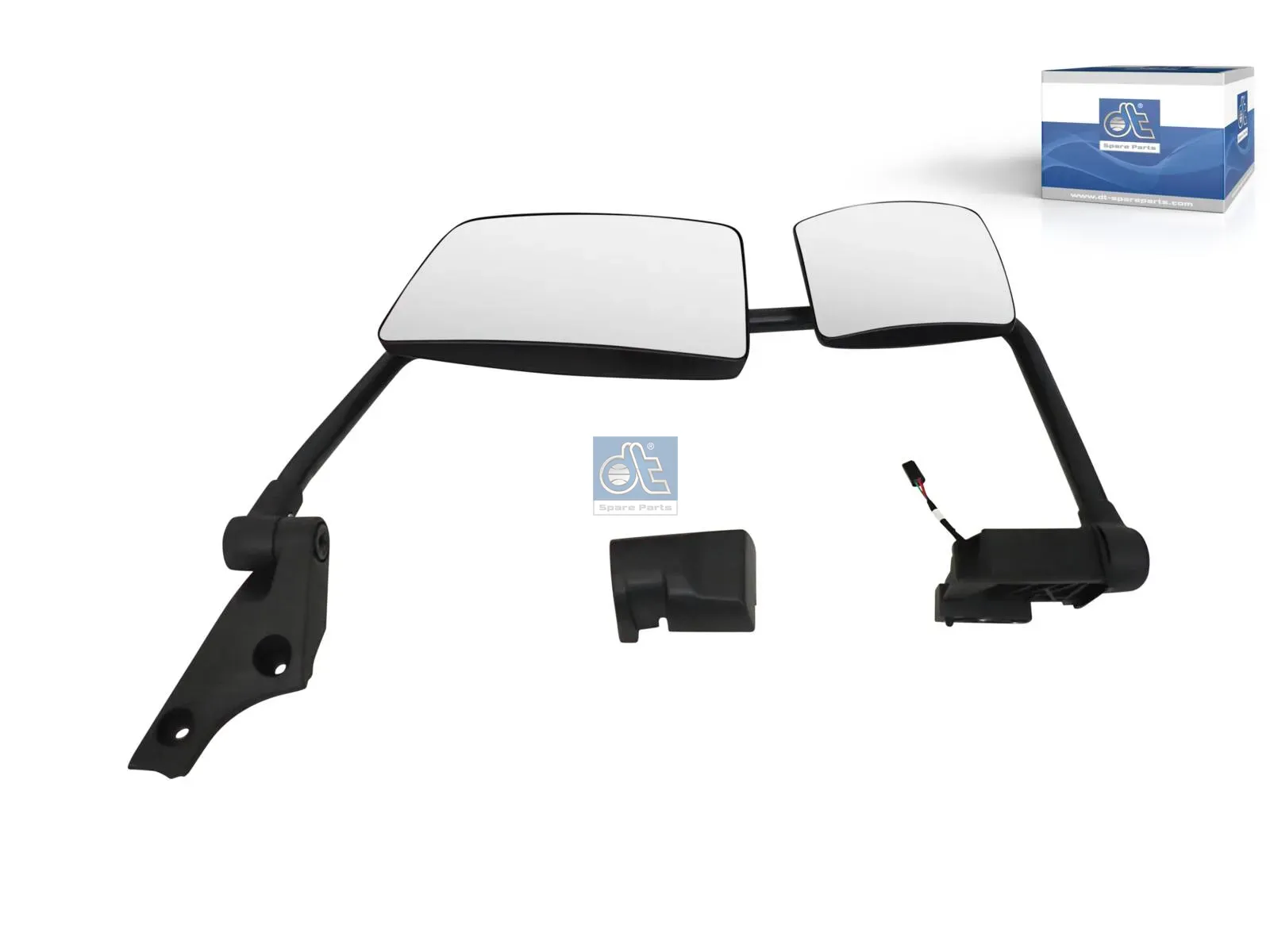 Main mirror, complete, right, heated, electrical