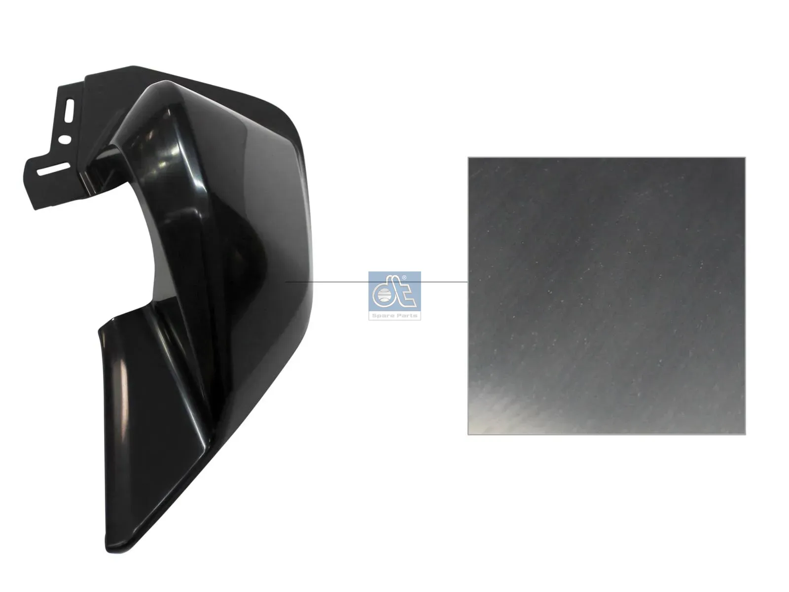 Mirror arm cover, right, lower