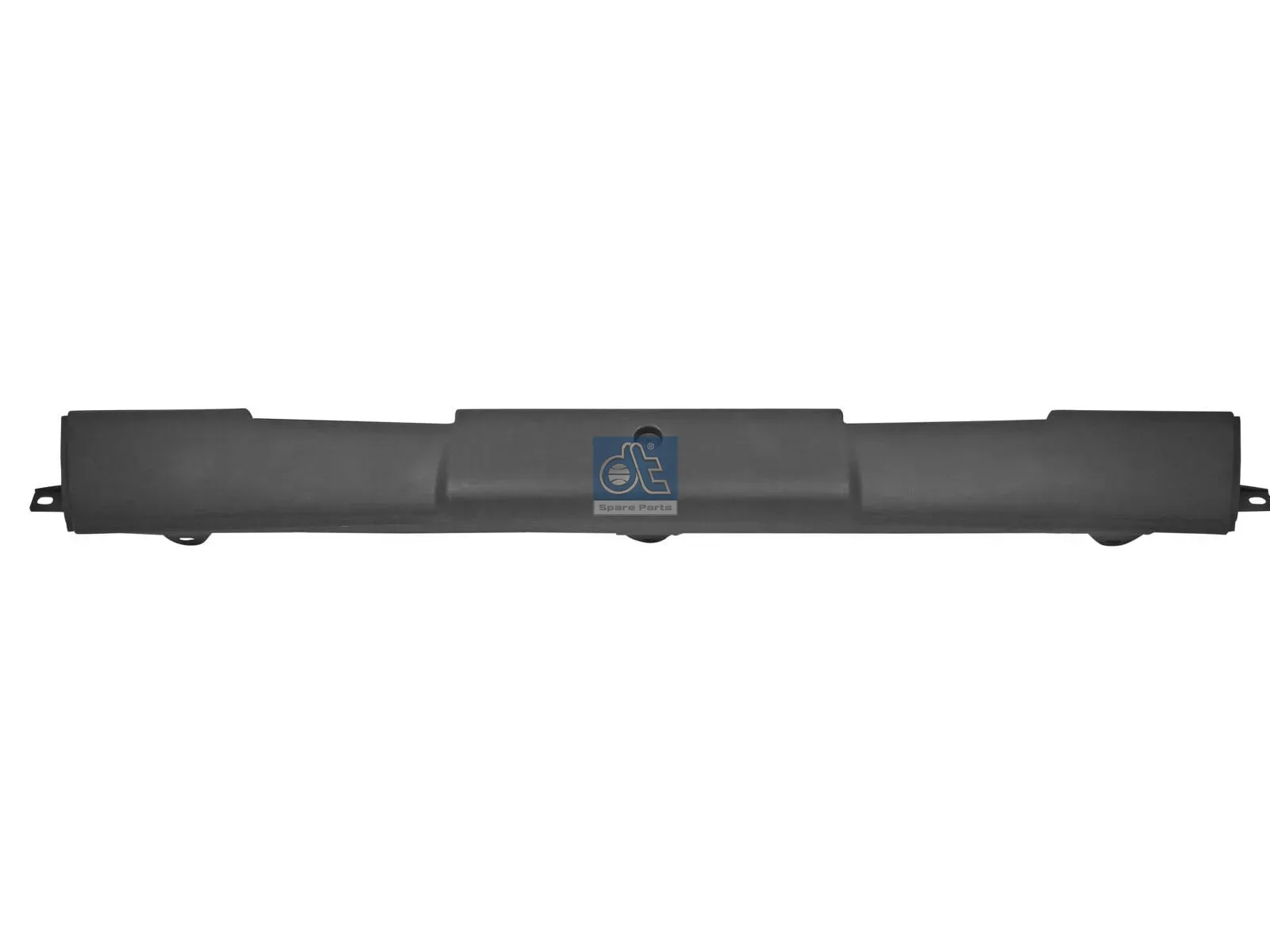 Bumper, center, plastic, black