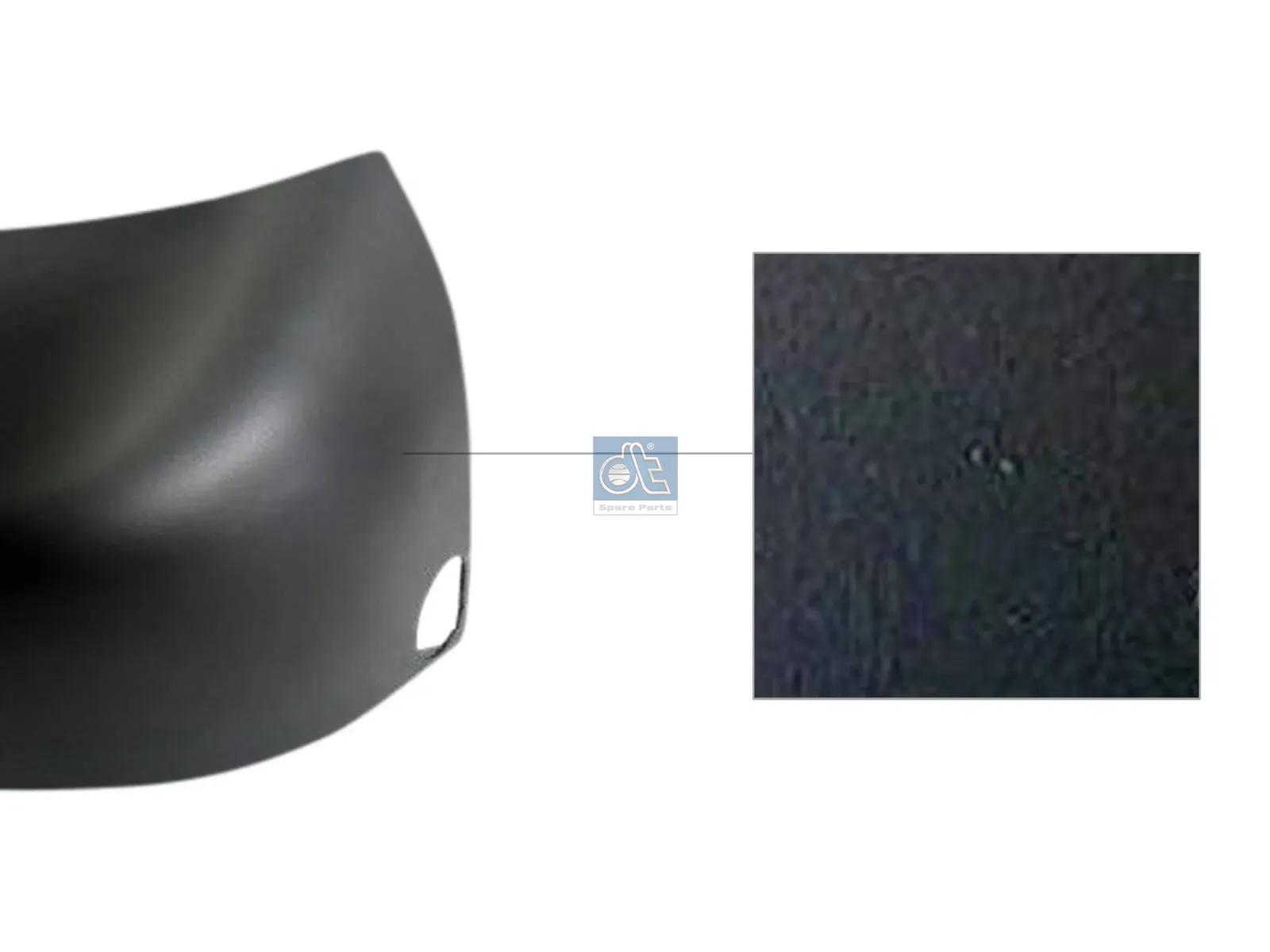 Bumperafdekking, rechts