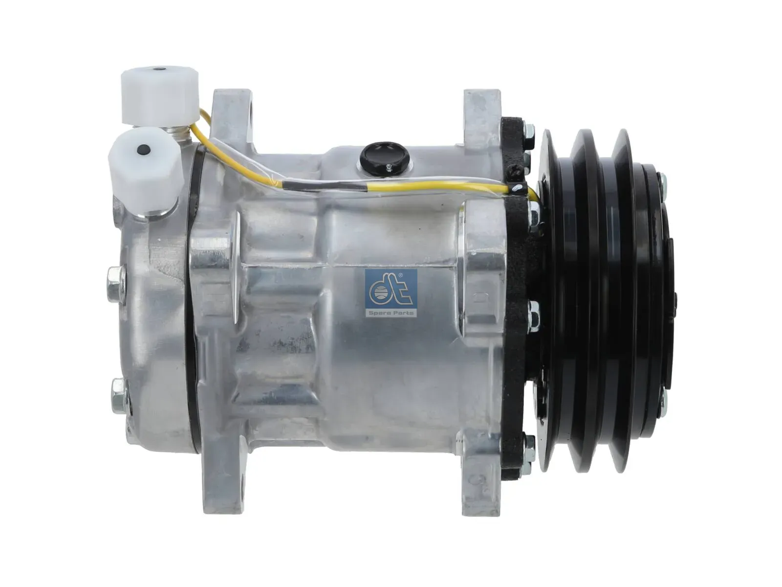 Compressor, airconditioning, olie gevuld