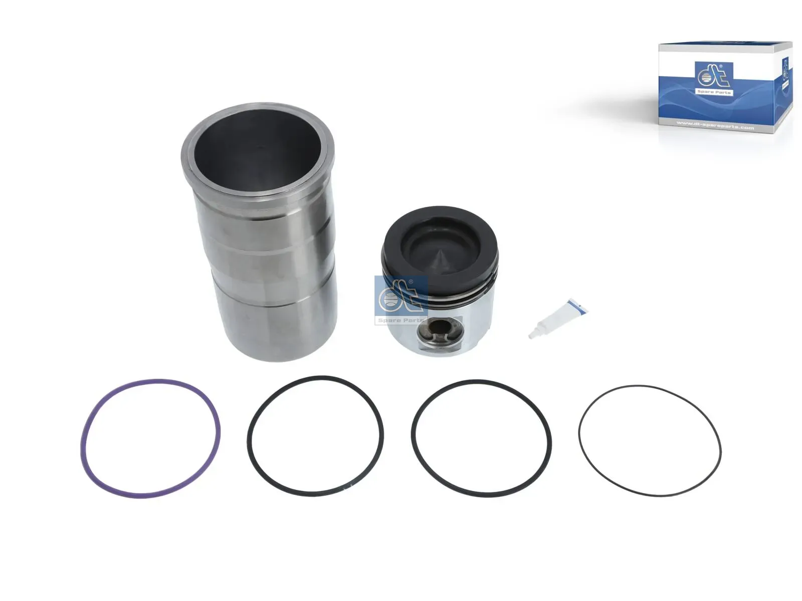Piston with liner