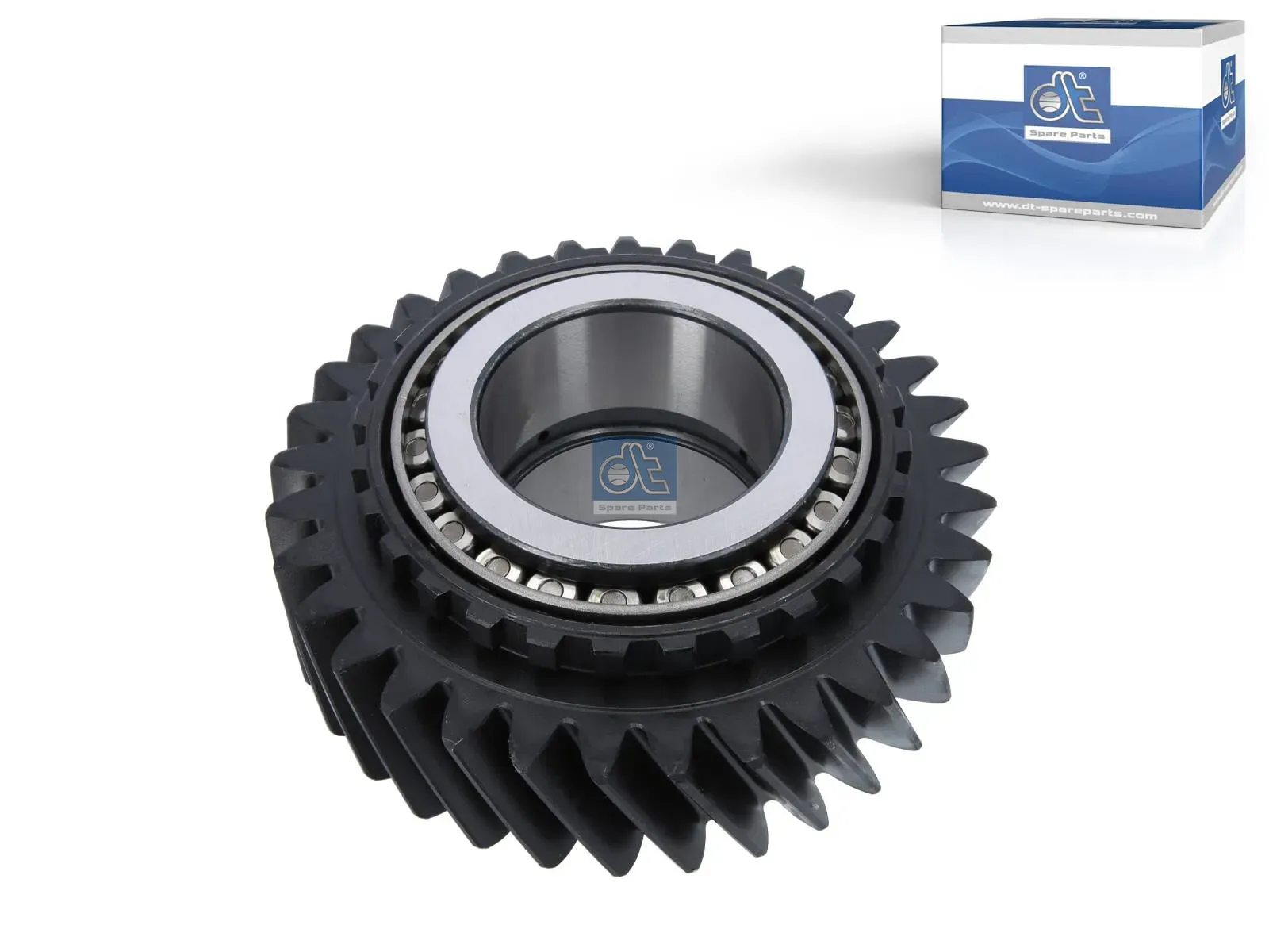 Gear, with bearing