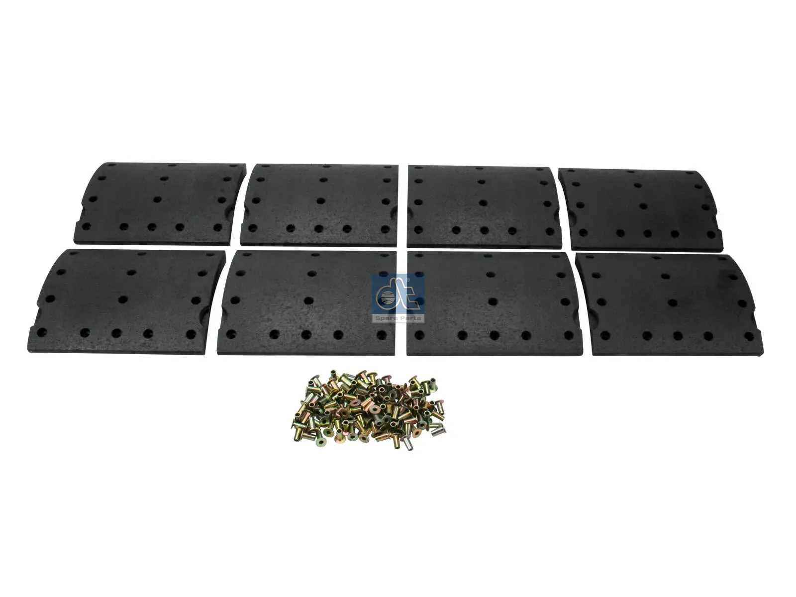 Drum brake lining kit, axle kit - oversize