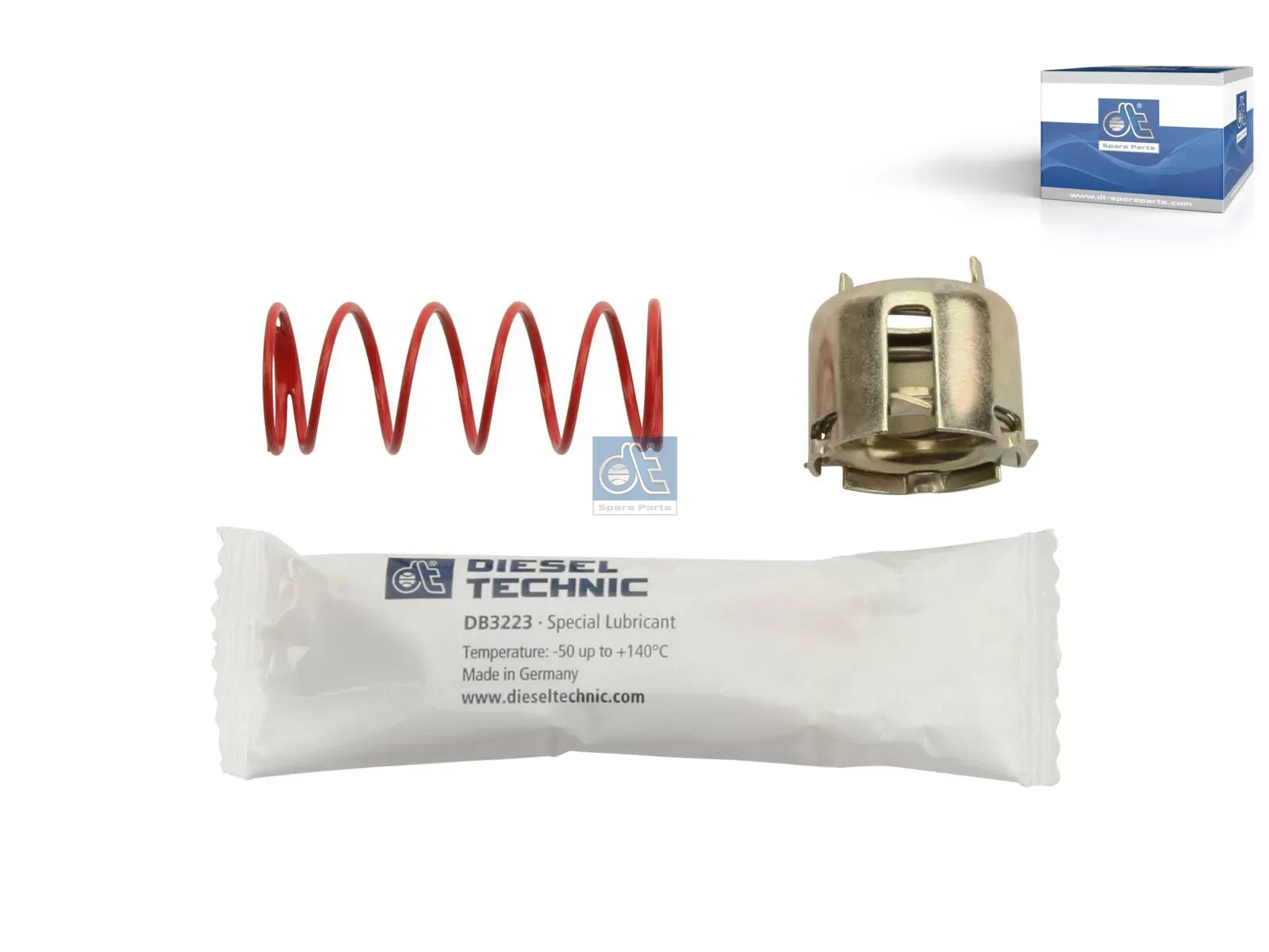 Reverse lock, left, red