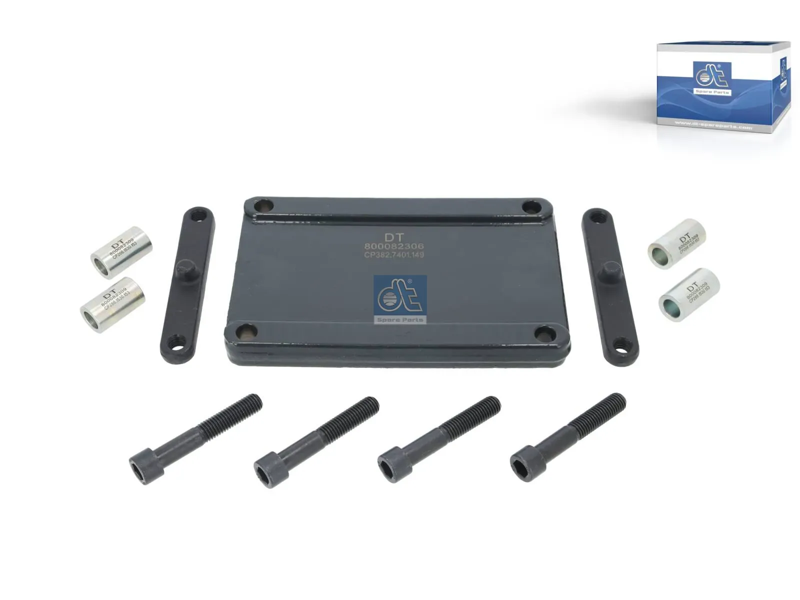 Mounting kit, Hollow spring