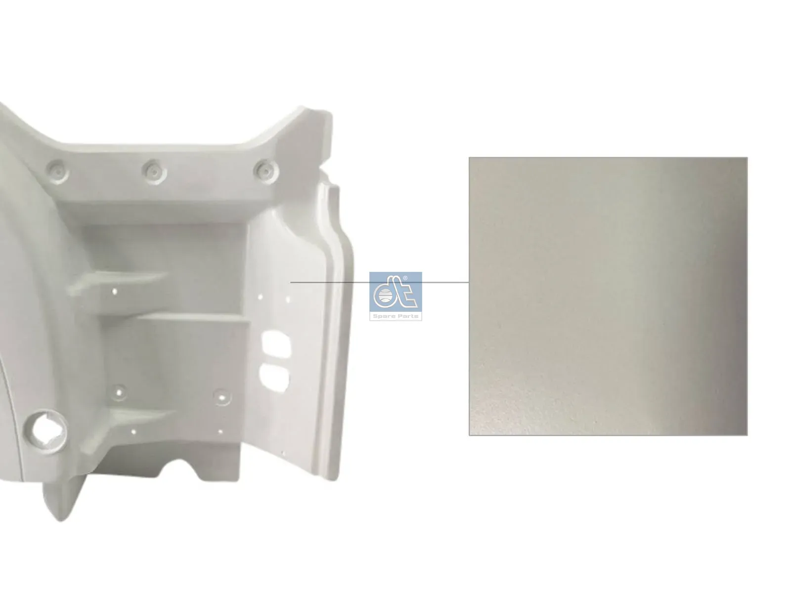 Caisson d'emmarchement, droite, sans couvercle, imprimer
