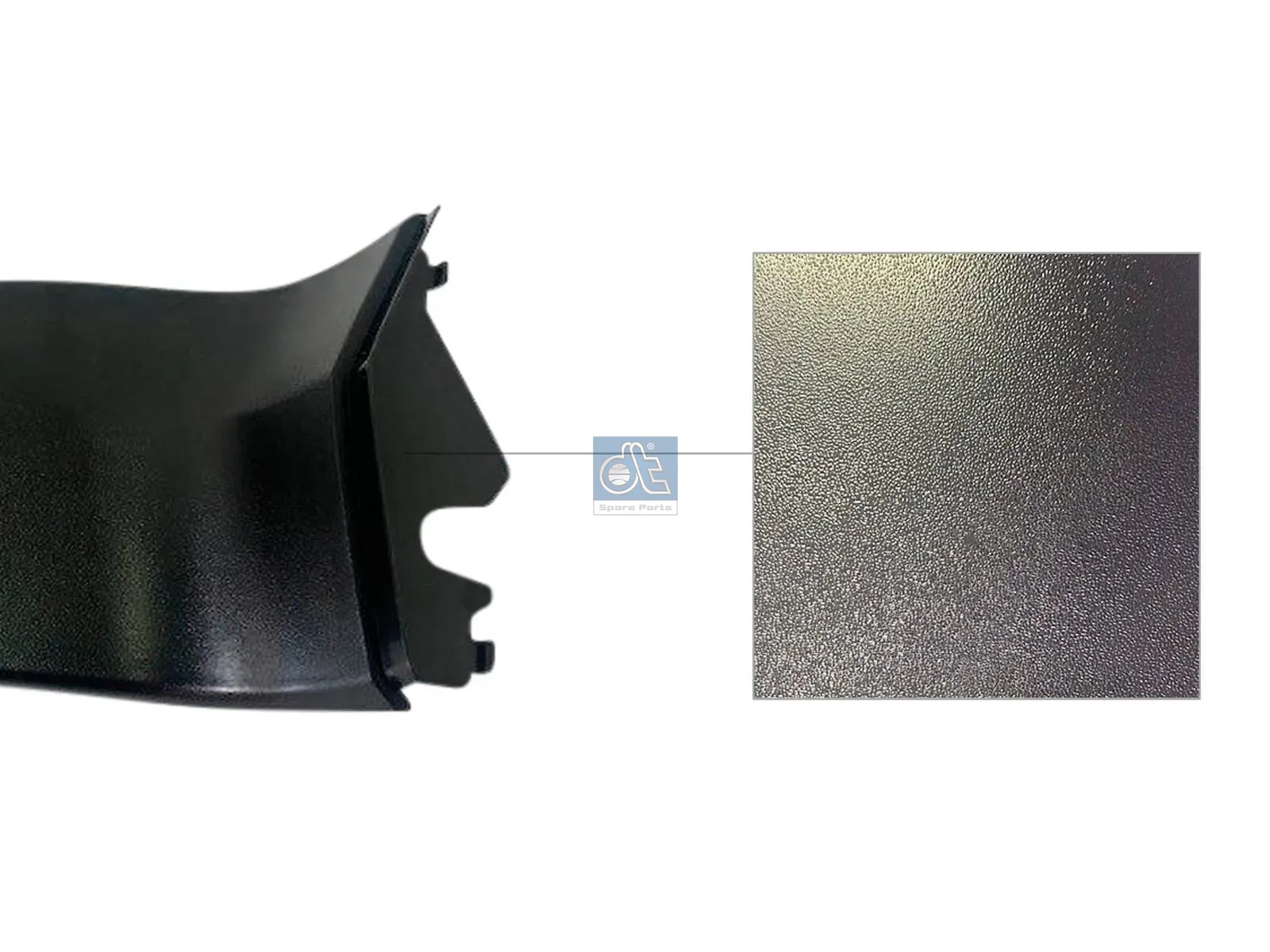 Mirror arm cover, lower left