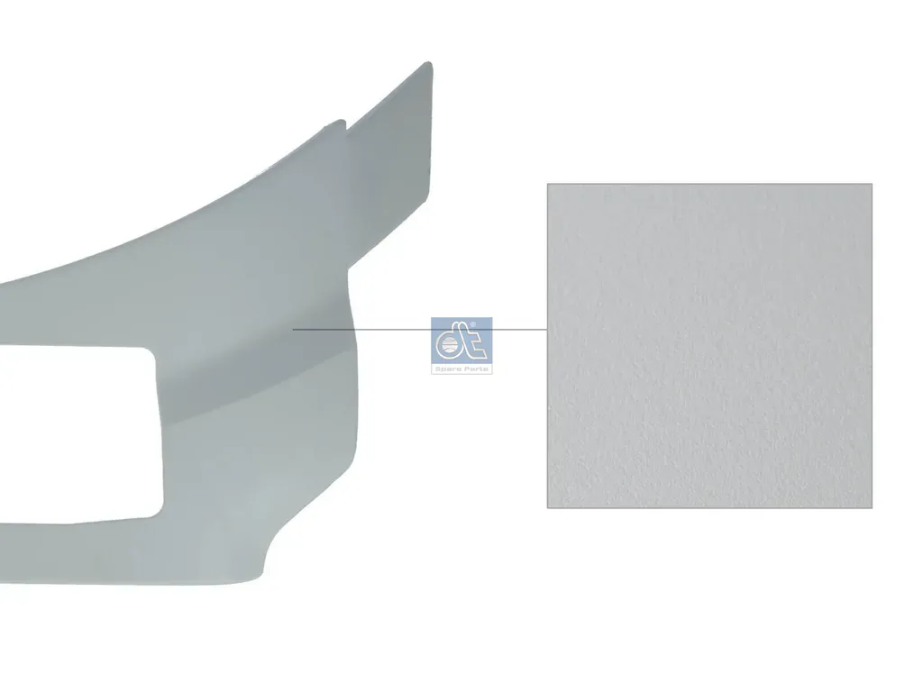 DIESEL TECHNIC 3.00133 Fender trim plate, left