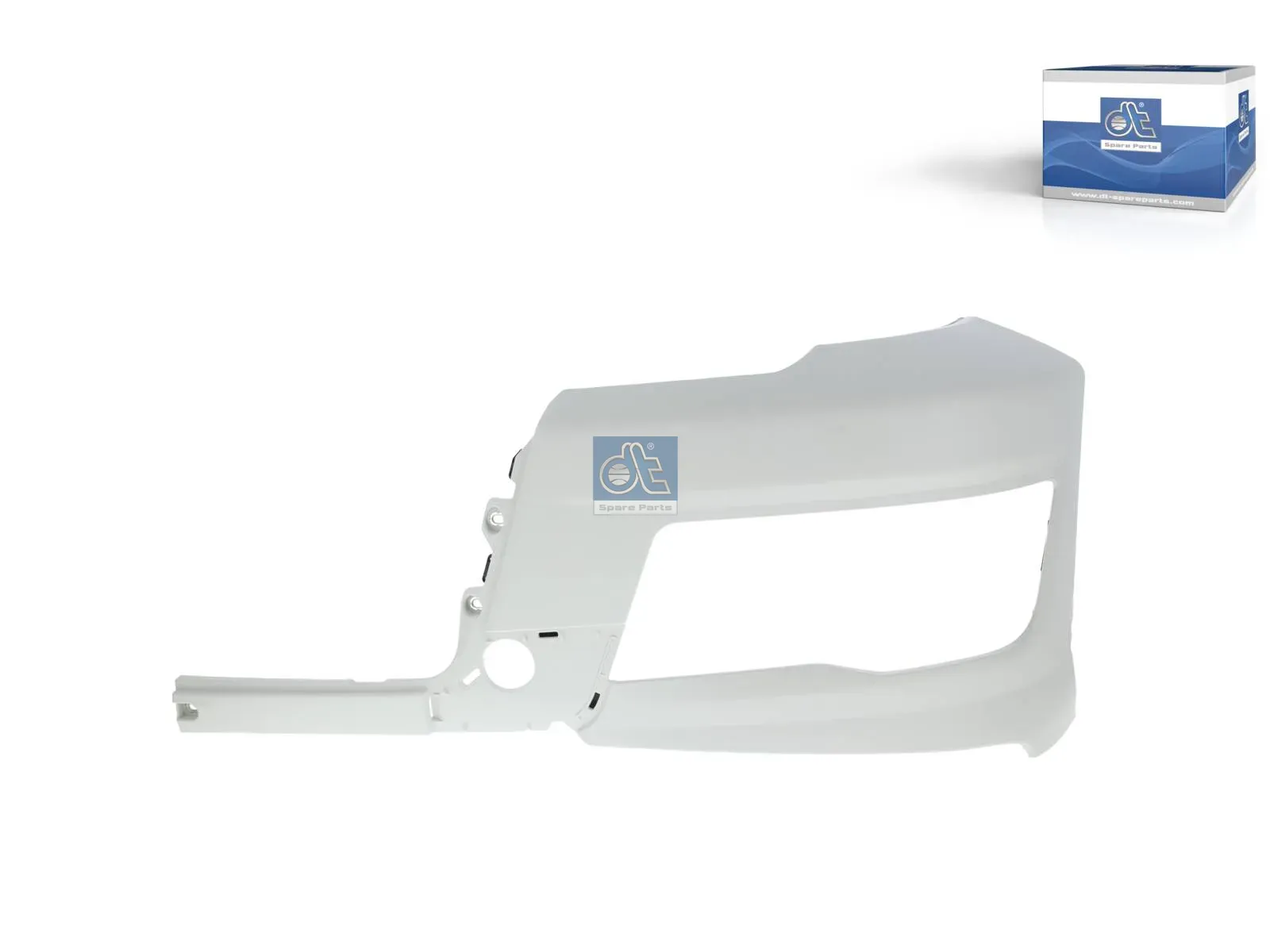 Bumper corner, left