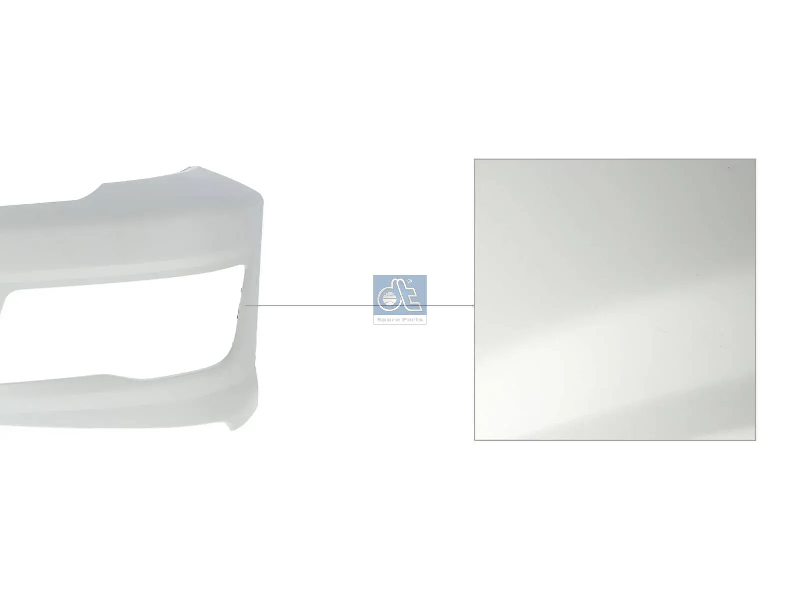 Bumper corner, left