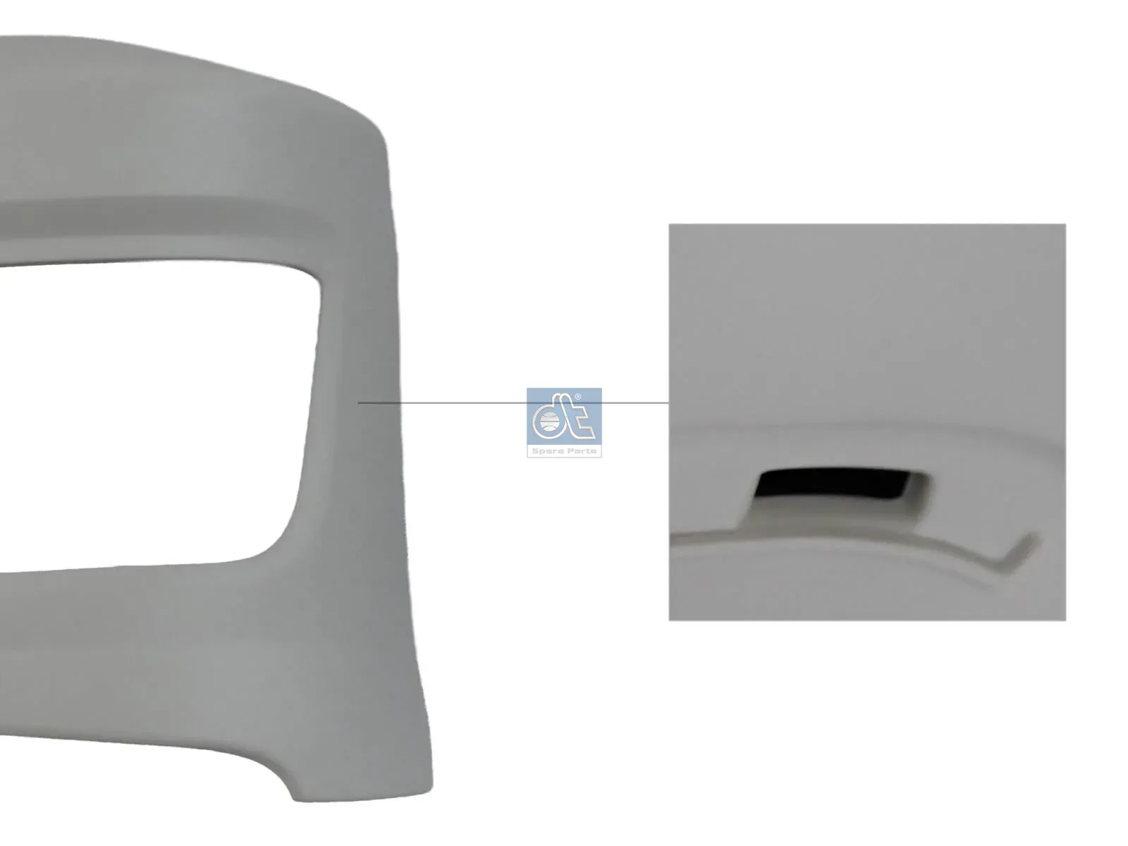 Bumper corner, left
