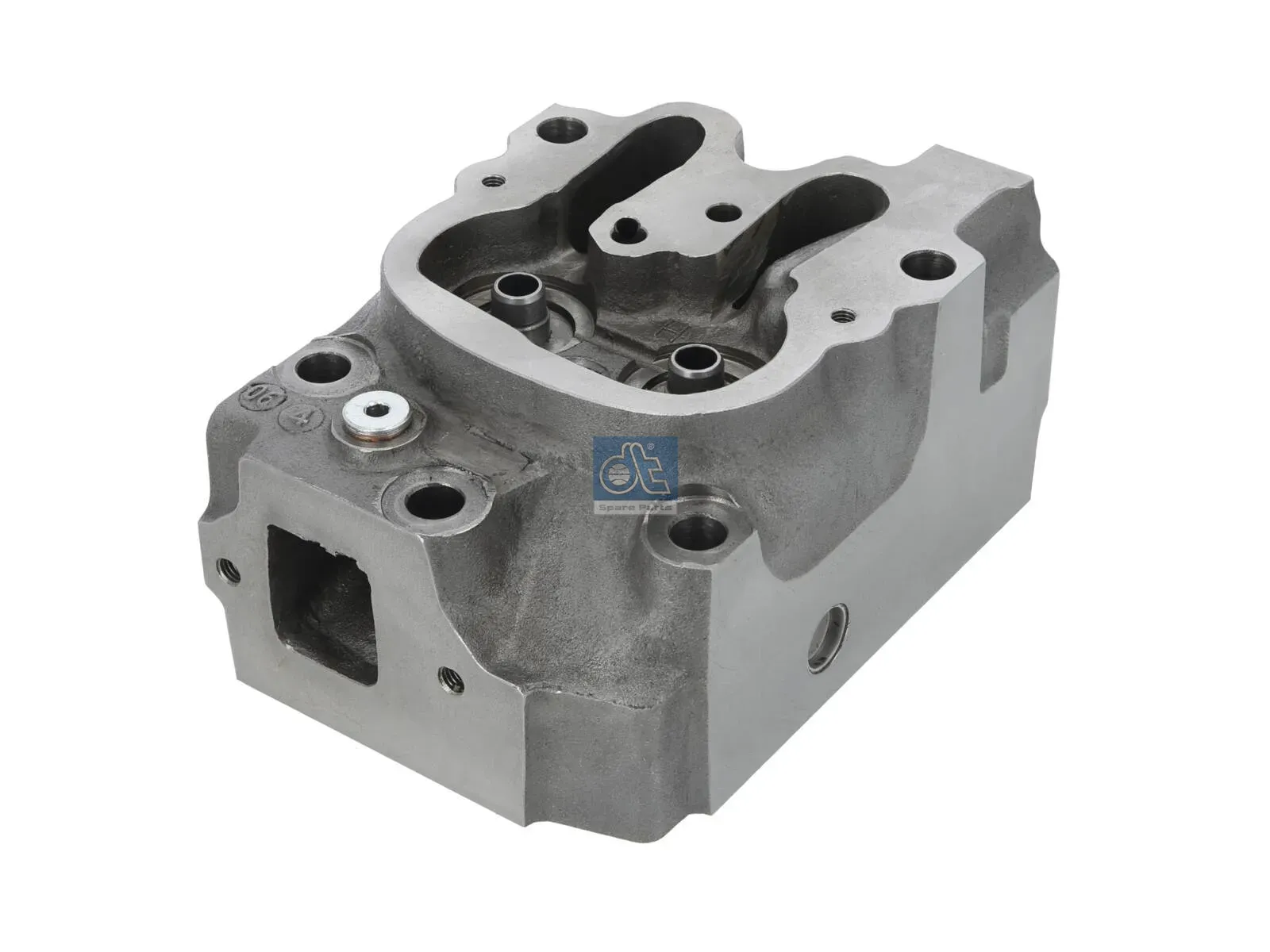 Cylinder head, without valves